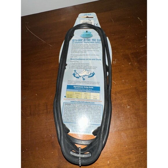 Due North Snow and Ice Cleats All-Purpose Traction Spikes Lrg/XXL - Picture 2 of 4